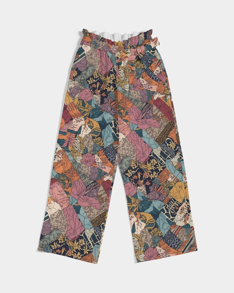 Women's High-Rise Wide Leg Pants-Kantha