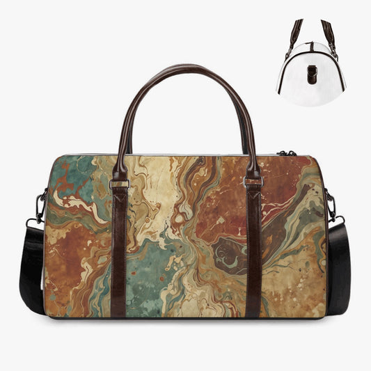 Elementologie Classic Luggage Satchel-Marbled Effects