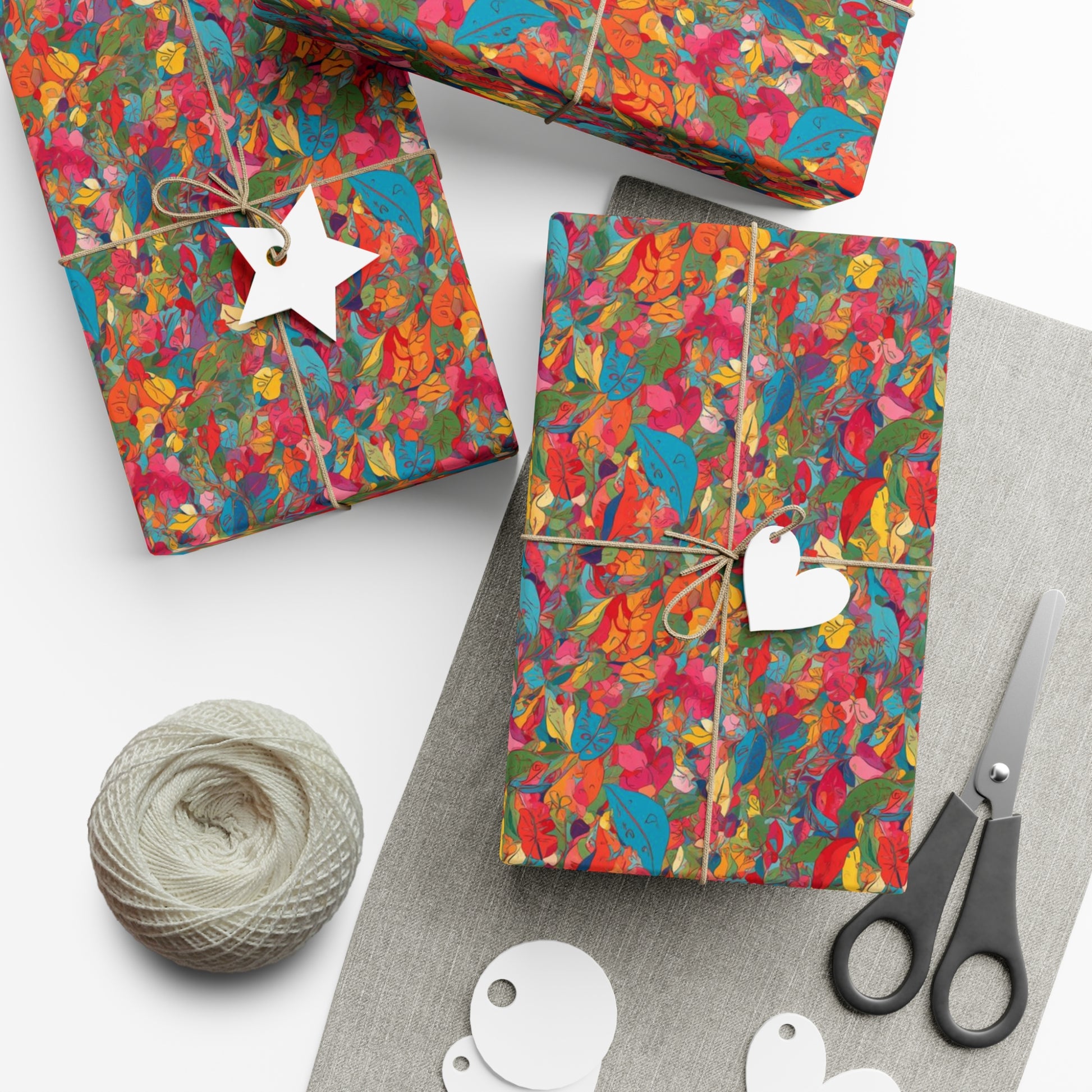 Unwrap the Extraordinary: Elementologie Premium Wrapping Paper - Eye-Catching Prints, Timeless Sophistication - Premium Home Decor from Printify - Just $9.09! Shop now at Elementologie