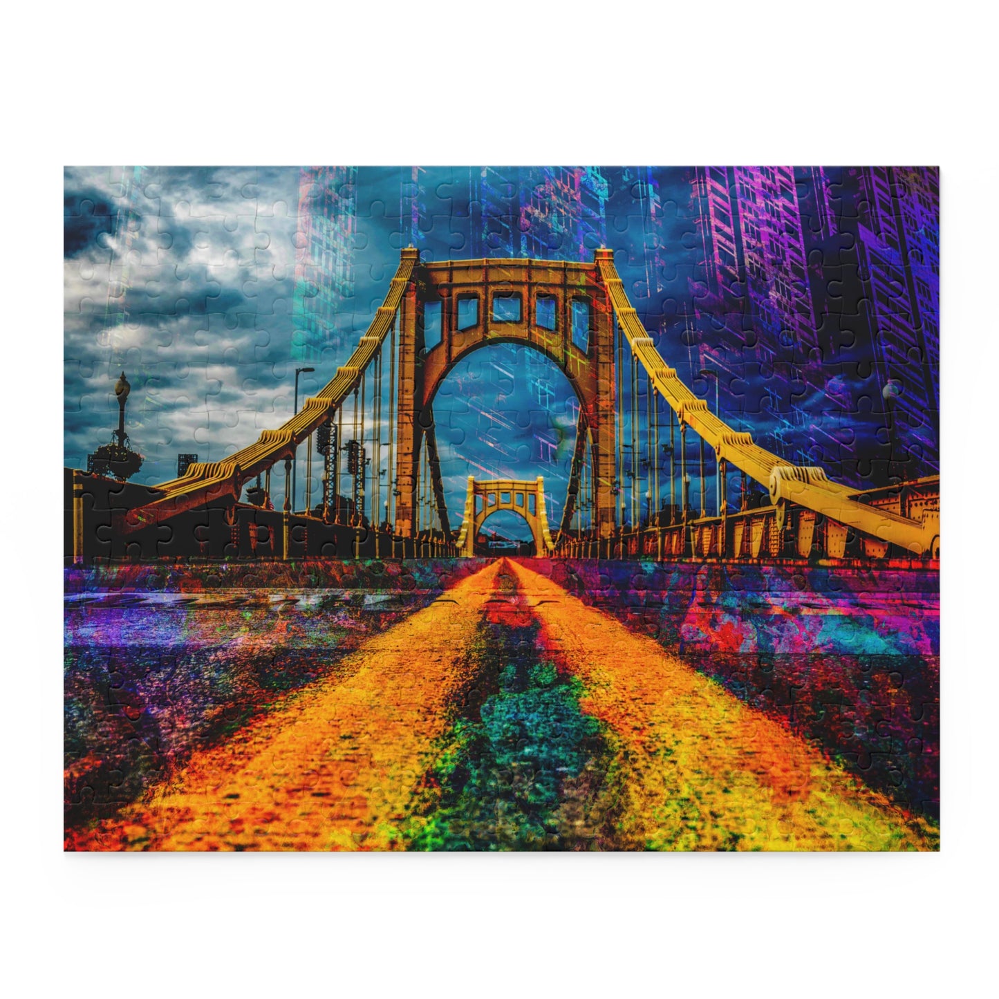 Golden Bridge Puzzle (120, 252, 500-Piece)