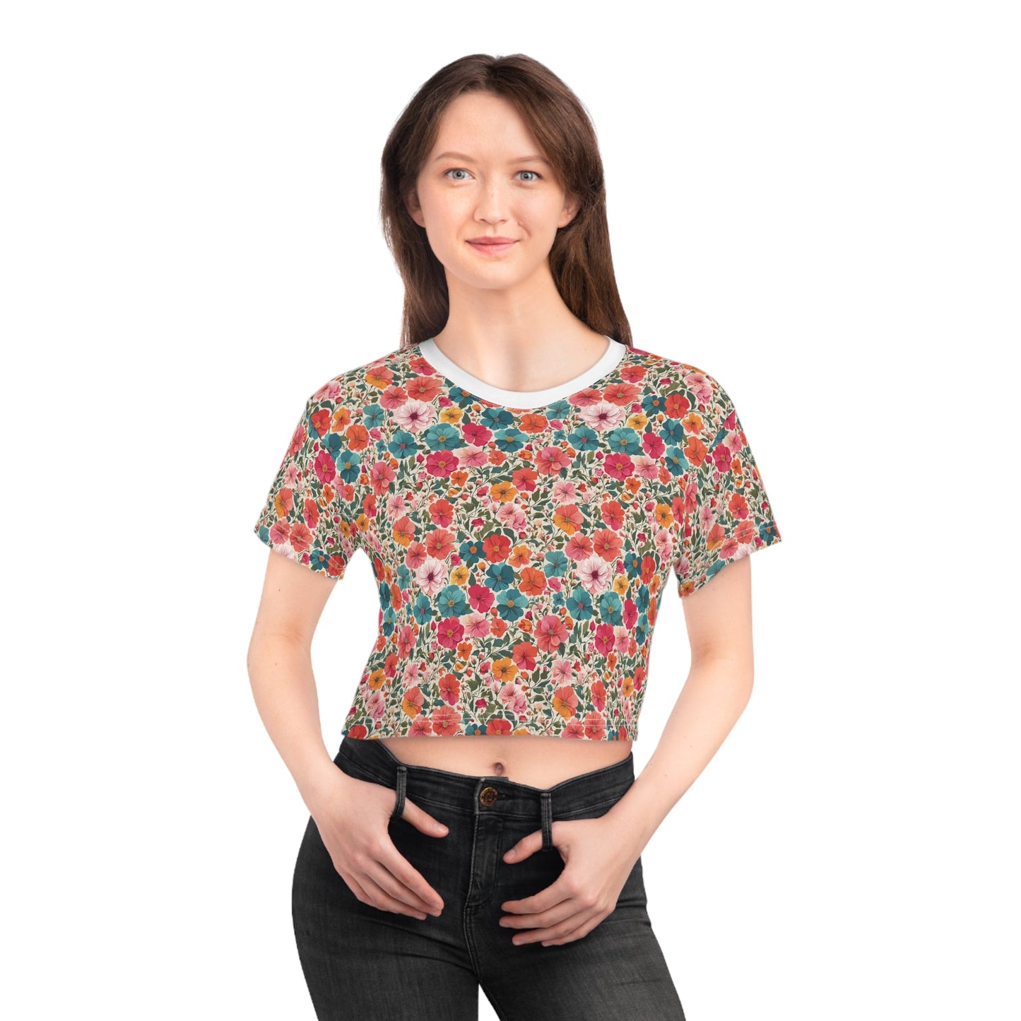 Elementologie: Made-to-Order Crop Tees | Original Designs, Sustainable Style - Premium All Over Prints from Printify - Just $36.05! Shop now at Elementologie