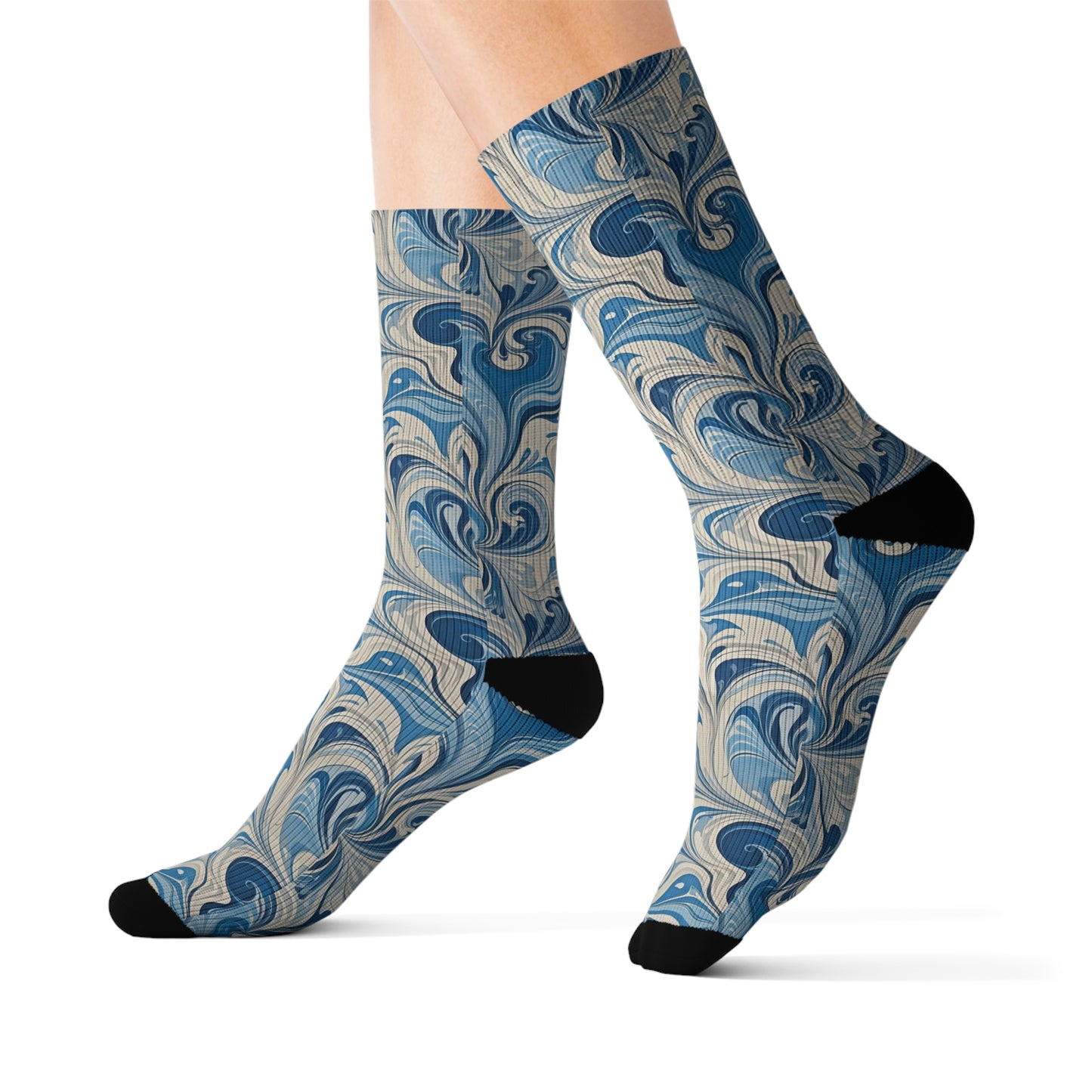 Creative Socks-Marbled