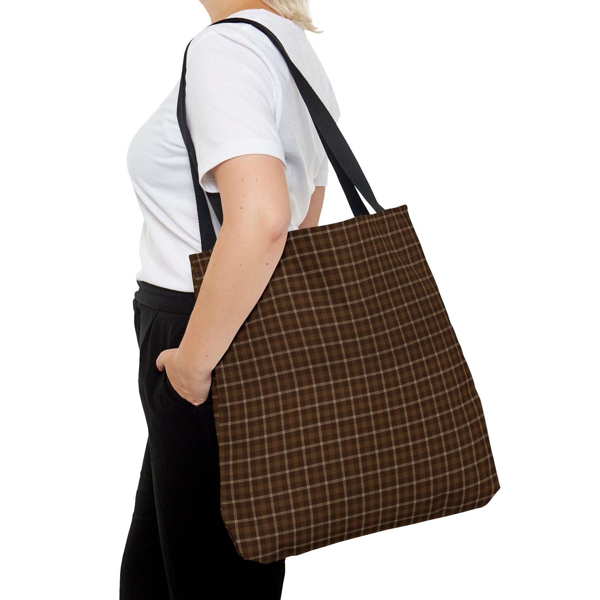 Tote Bag -Rust Plaid - Elementologie