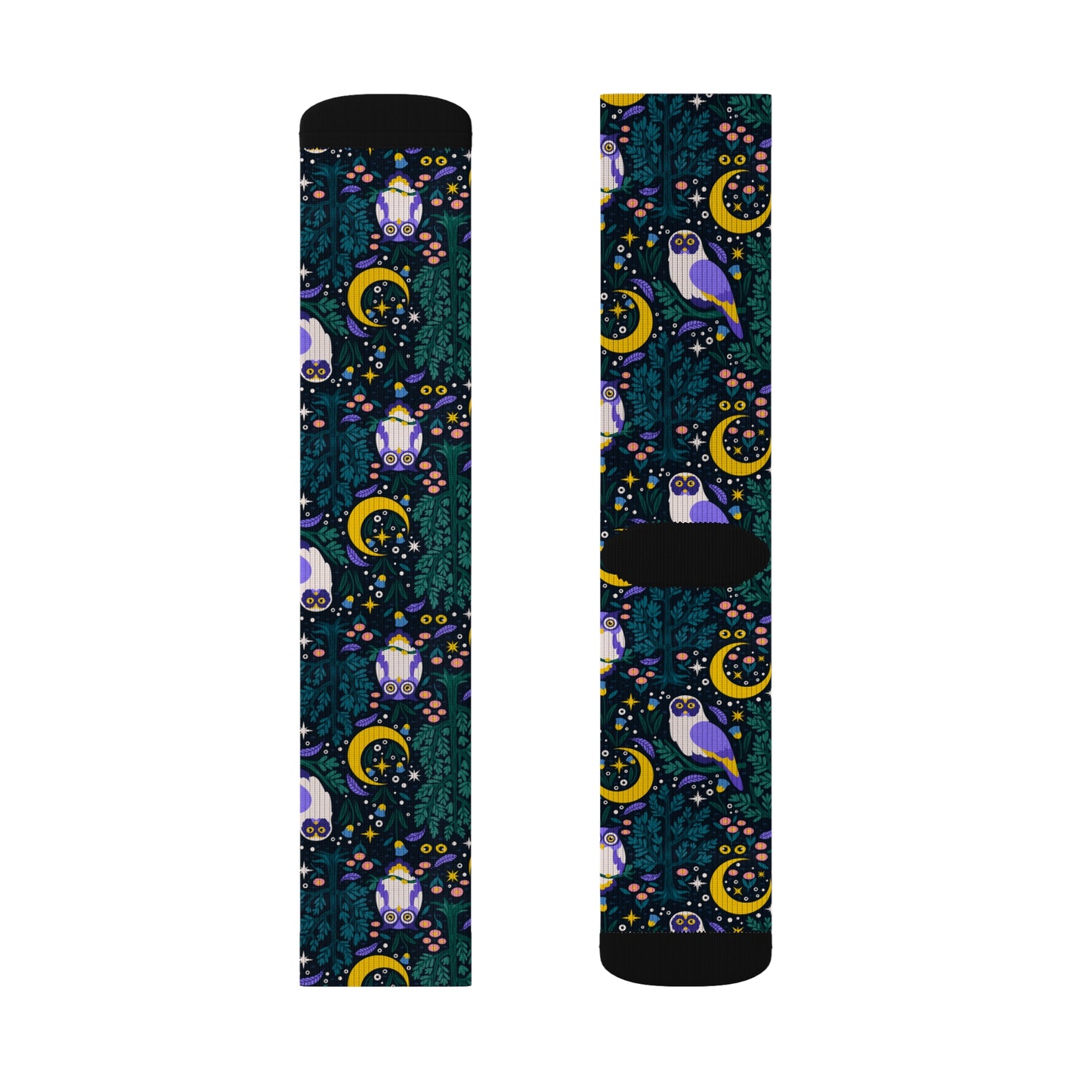 Creative Night Owls Unisex Socks