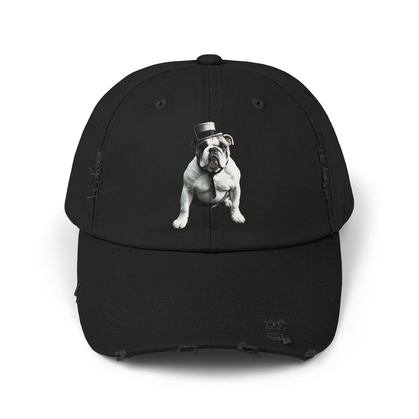 Unisex Distressed Cotton Cap - Good Boy