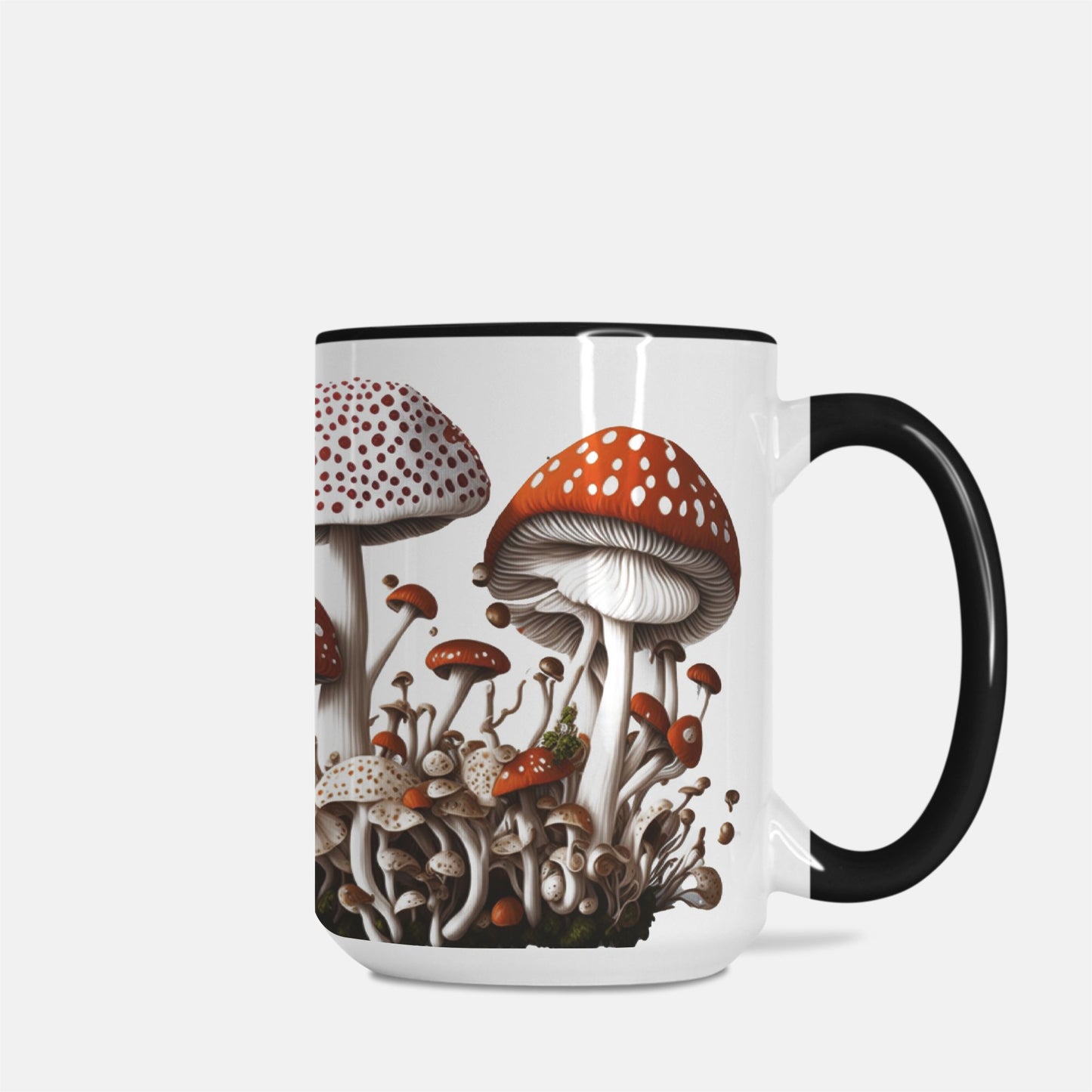 Mug Deluxe 15oz. Mystic Mushrooms