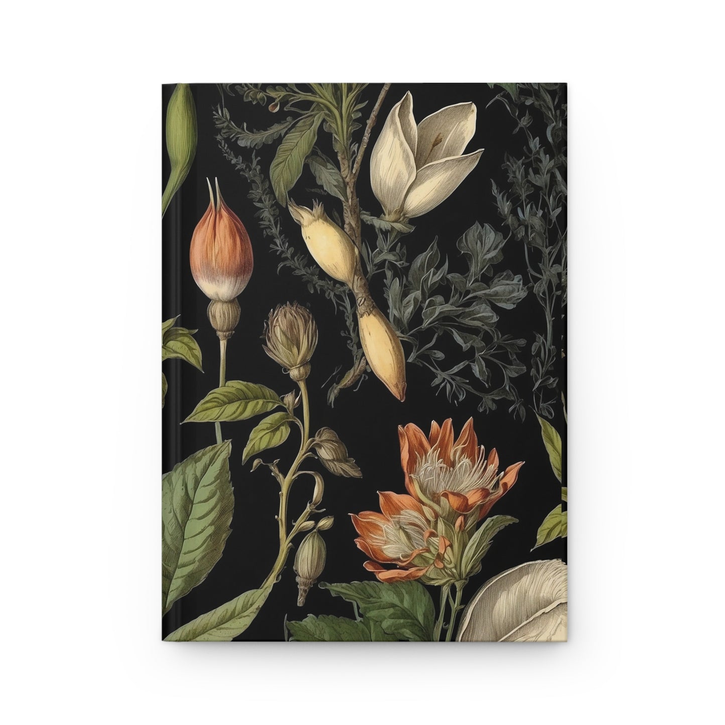 Stylish Matte Hardcover Journal | Botanica Collection