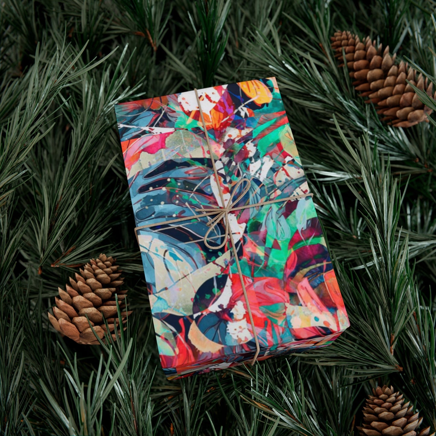 Unwrap the Extraordinary: Elementologie Premium Wrapping Paper - Eye-Catching Prints, Timeless Sophistication - Premium Home Decor from Printify - Just $9.09! Shop now at Elementologie