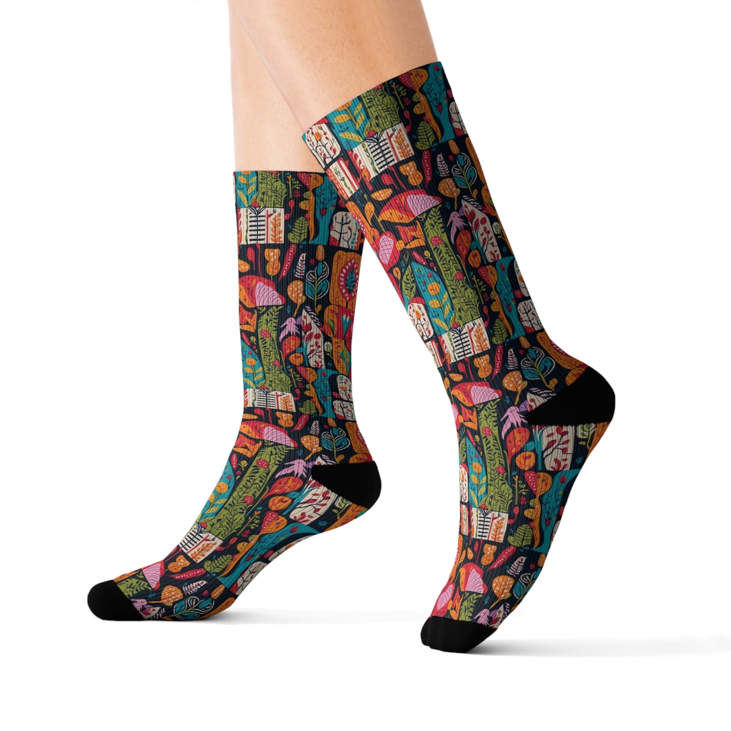 Unique and Comfortable Sublimated Print Socks