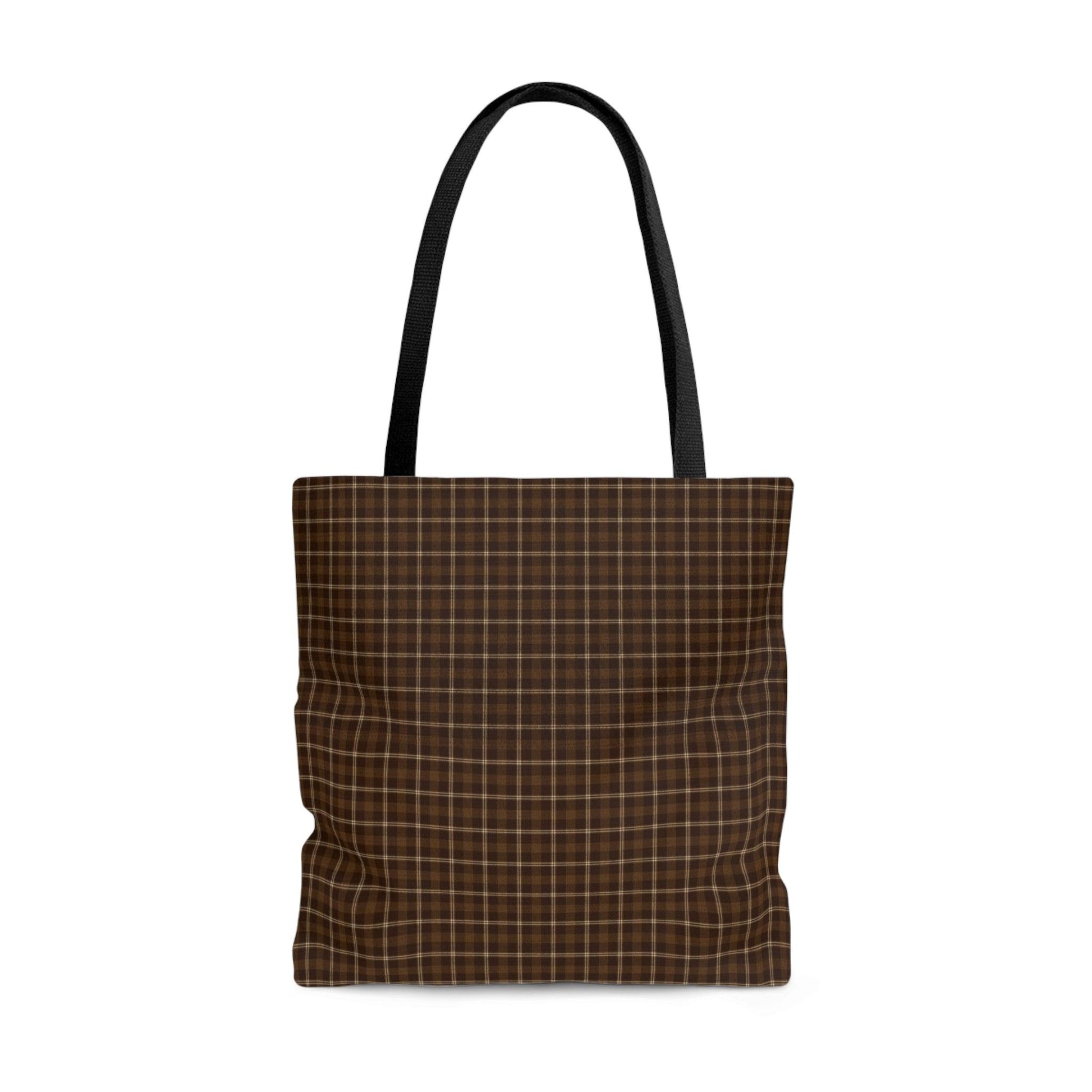 Tote Bag -Rust Plaid - Elementologie