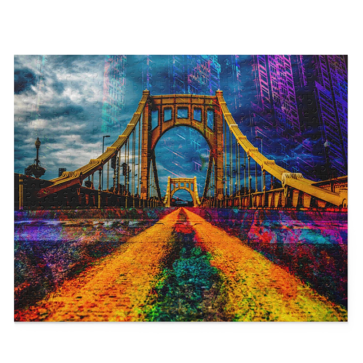 Golden Bridge Puzzle (120, 252, 500-Piece)