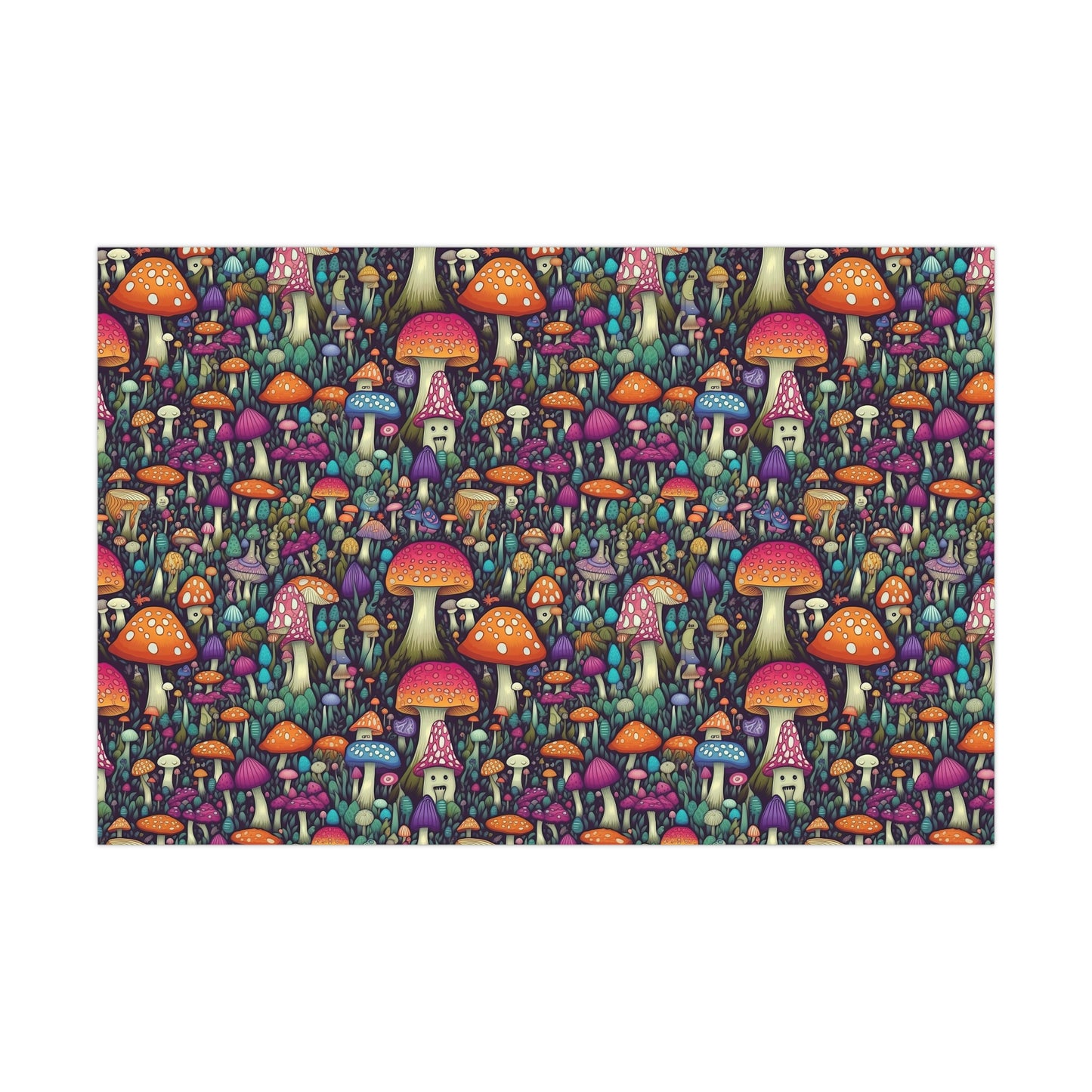 Gift Wrap Paper-Magical Mushrooms