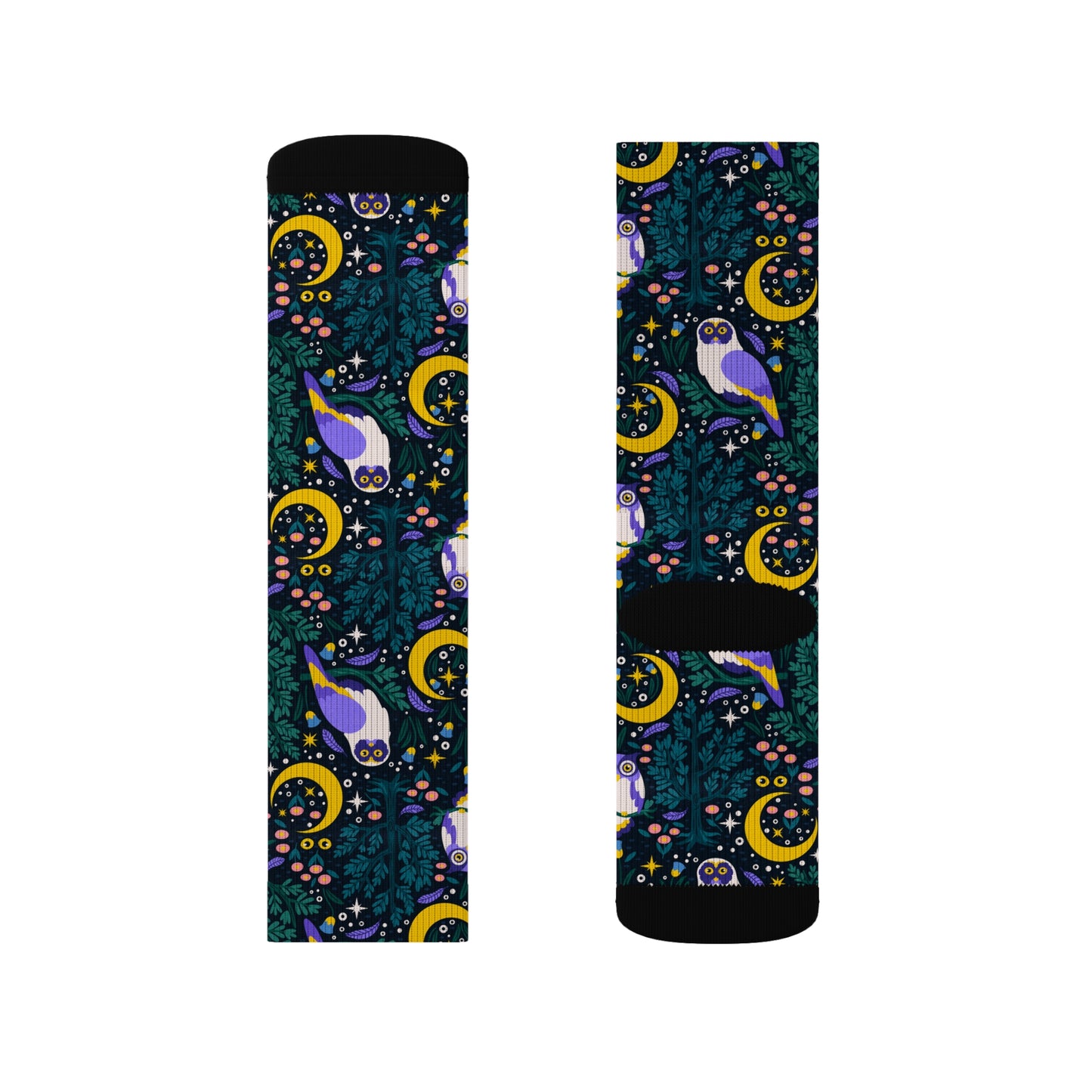 Creative Night Owls Unisex Socks