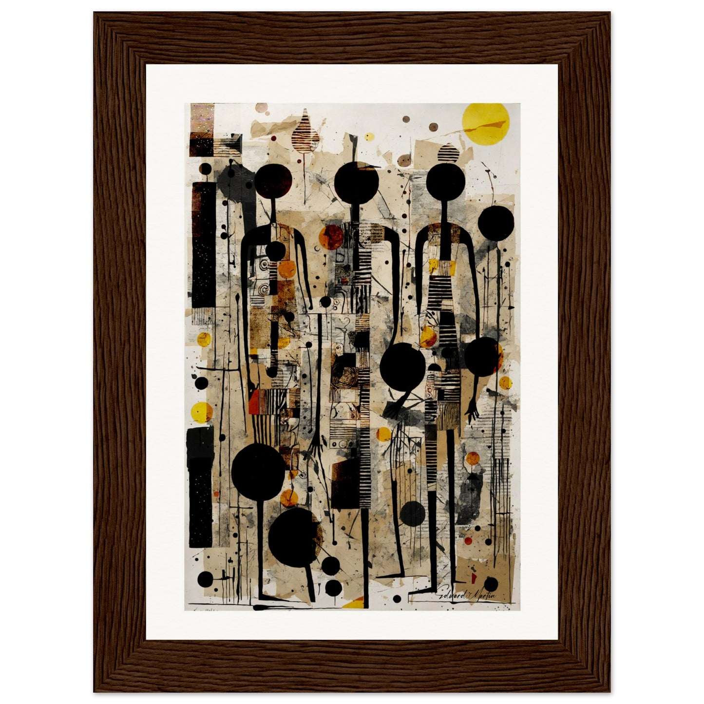 Elegant Museum-Quality Framed Poster with Archival Paper