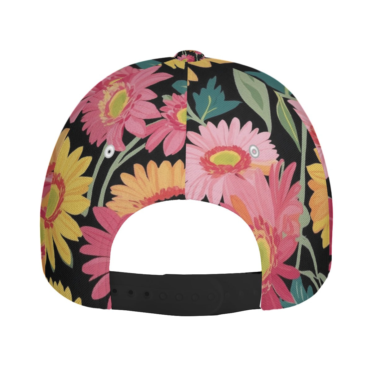 Adjustable Baseball Cap - Gerbera Daisies Design