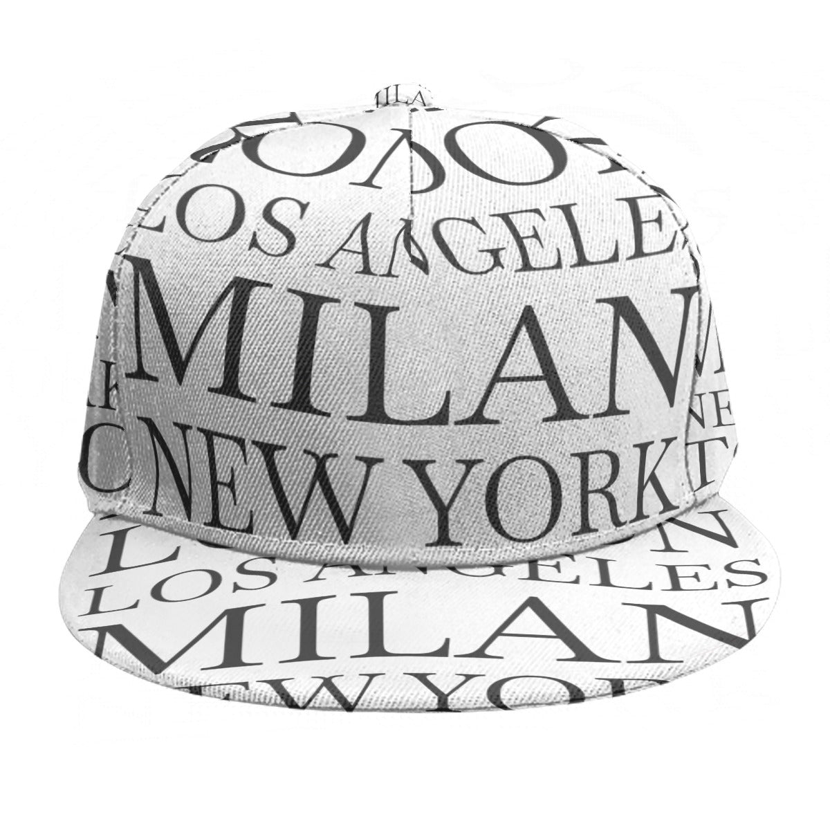 Baseball Cap With Flat Brim| Fashion Cities of the World