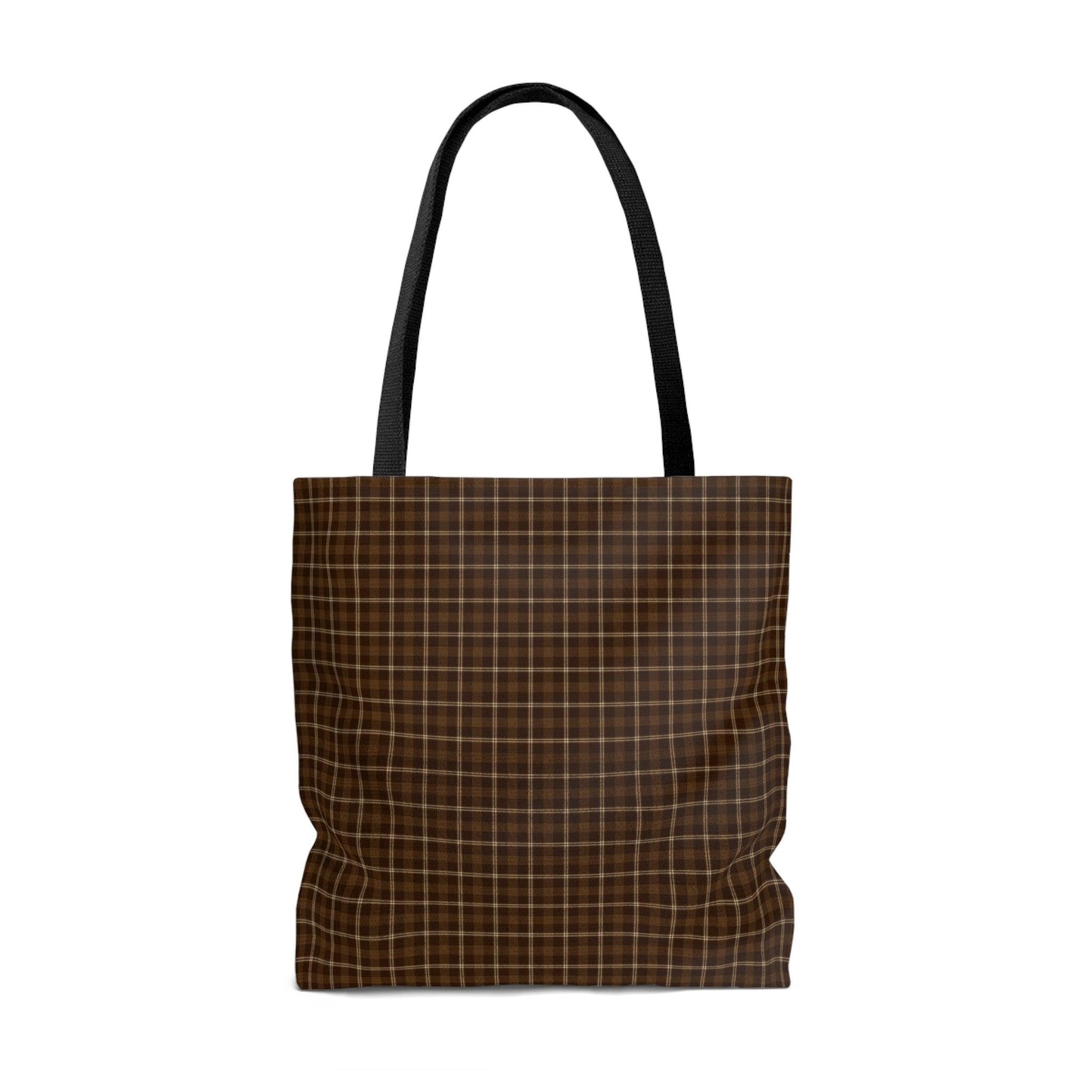 Tote Bag -Rust Plaid - Elementologie