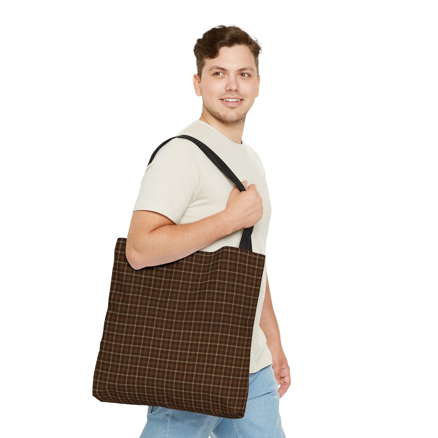 Tote Bag -Rust Plaid - Elementologie