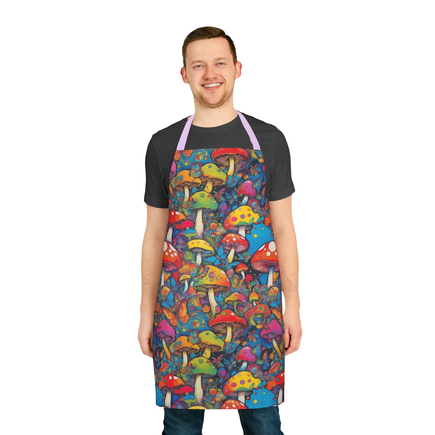 Apron, 5-Color Straps (AOP)