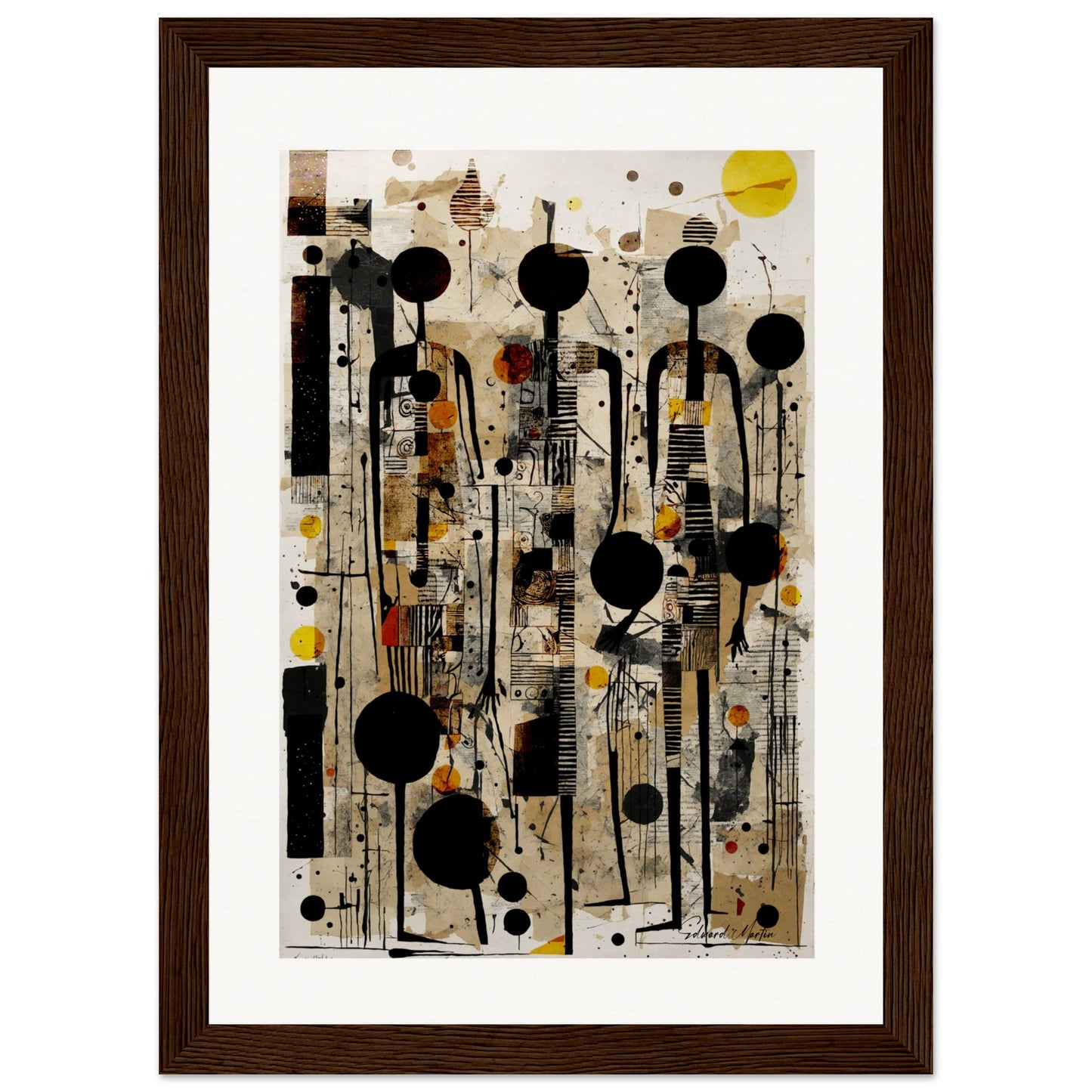 Elegant Museum-Quality Framed Poster with Archival Paper