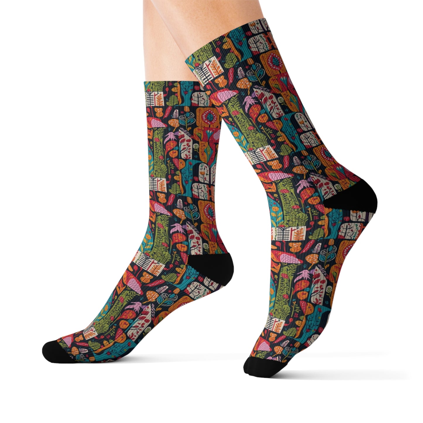 Unique and Comfortable Sublimated Print Socks