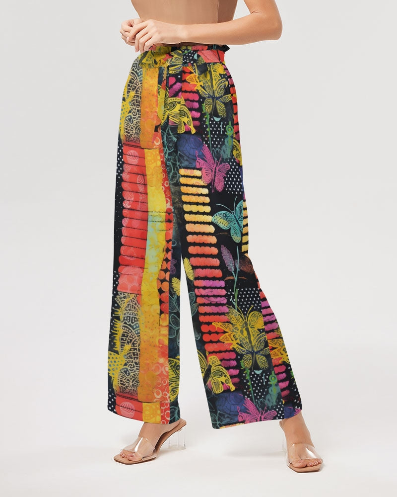 Women's High-Rise Wide Leg Pants-Soto