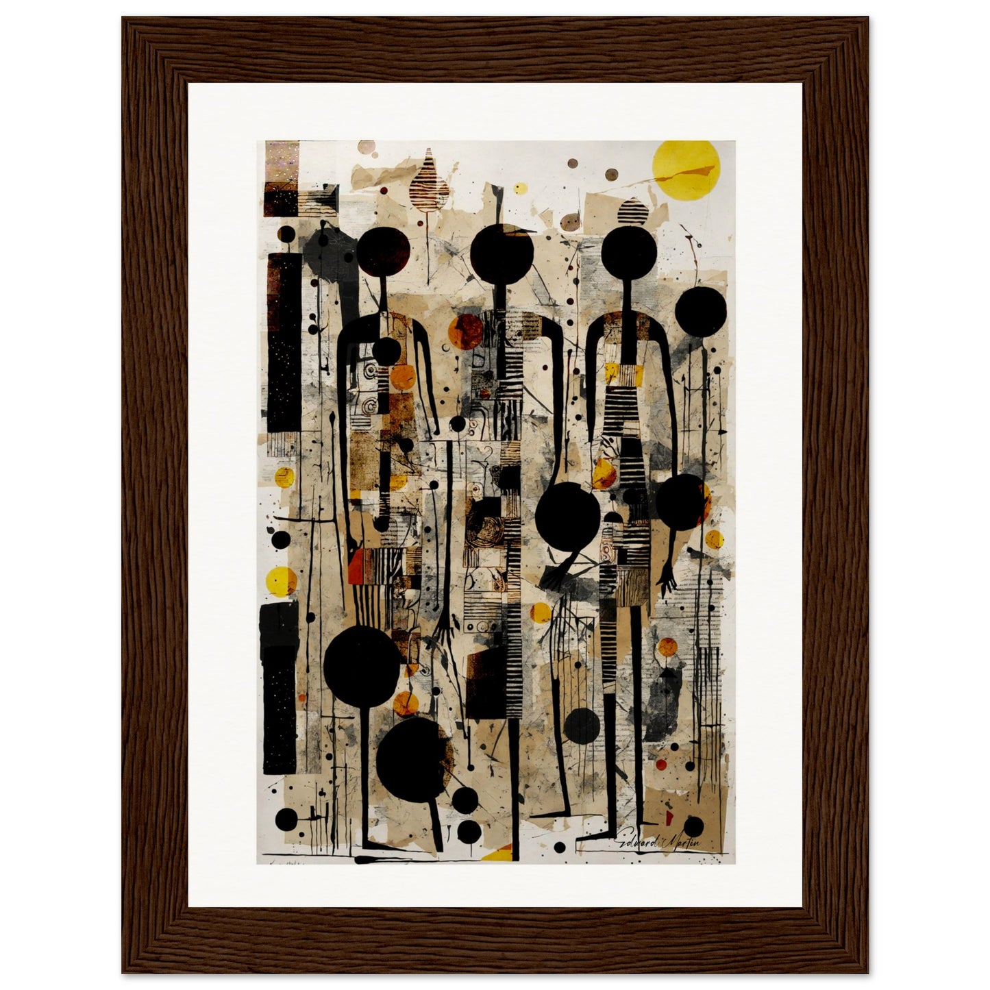 Elegant Museum-Quality Framed Poster with Archival Paper