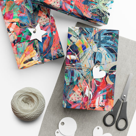 Unwrap the Extraordinary: Elementologie Premium Wrapping Paper - Eye-Catching Prints, Timeless Sophistication - Premium Home Decor from Printify - Just $9.09! Shop now at Elementologie