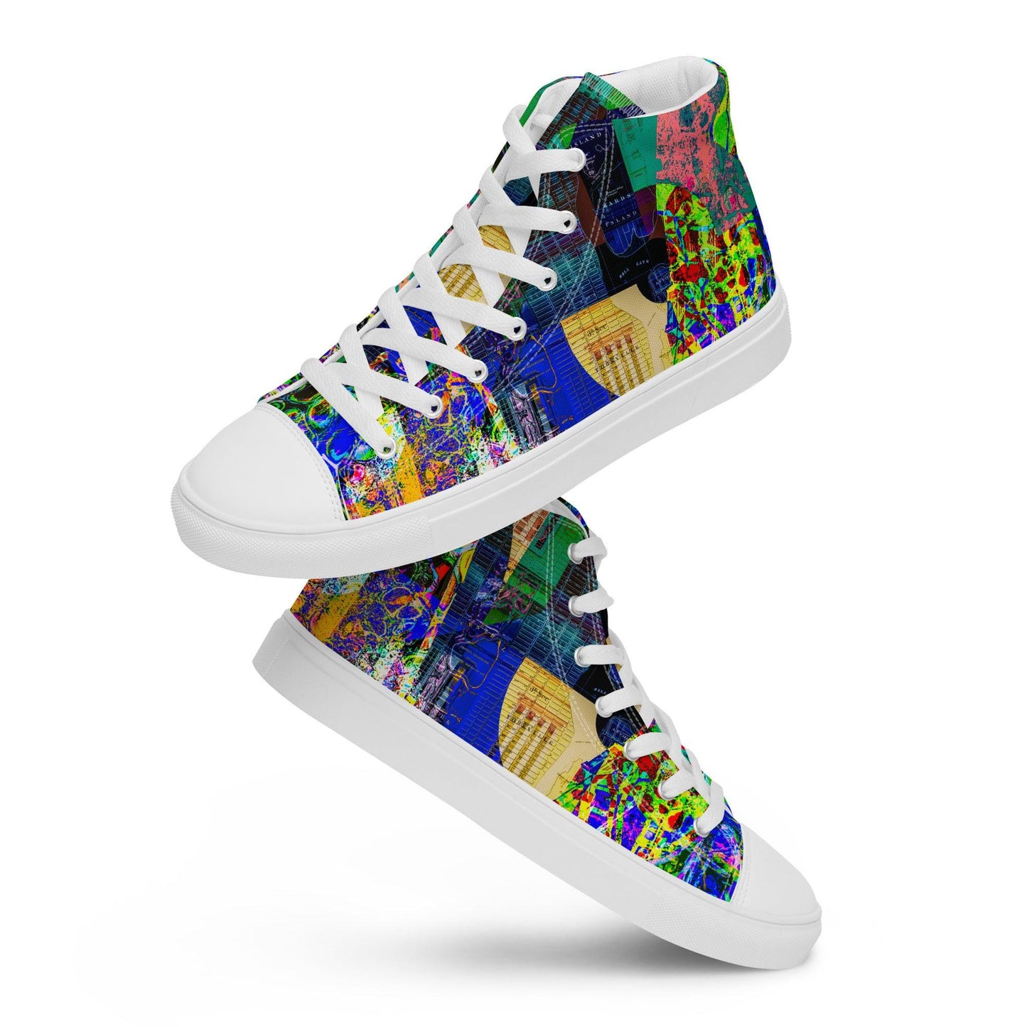 Men’s high top canvas shoes - Elementologie