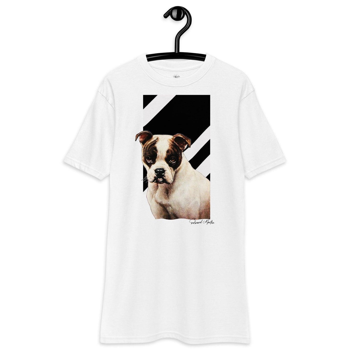 Unisex premium heavyweight tee-Dog Life No.01 by Edward Martin - Elementologie