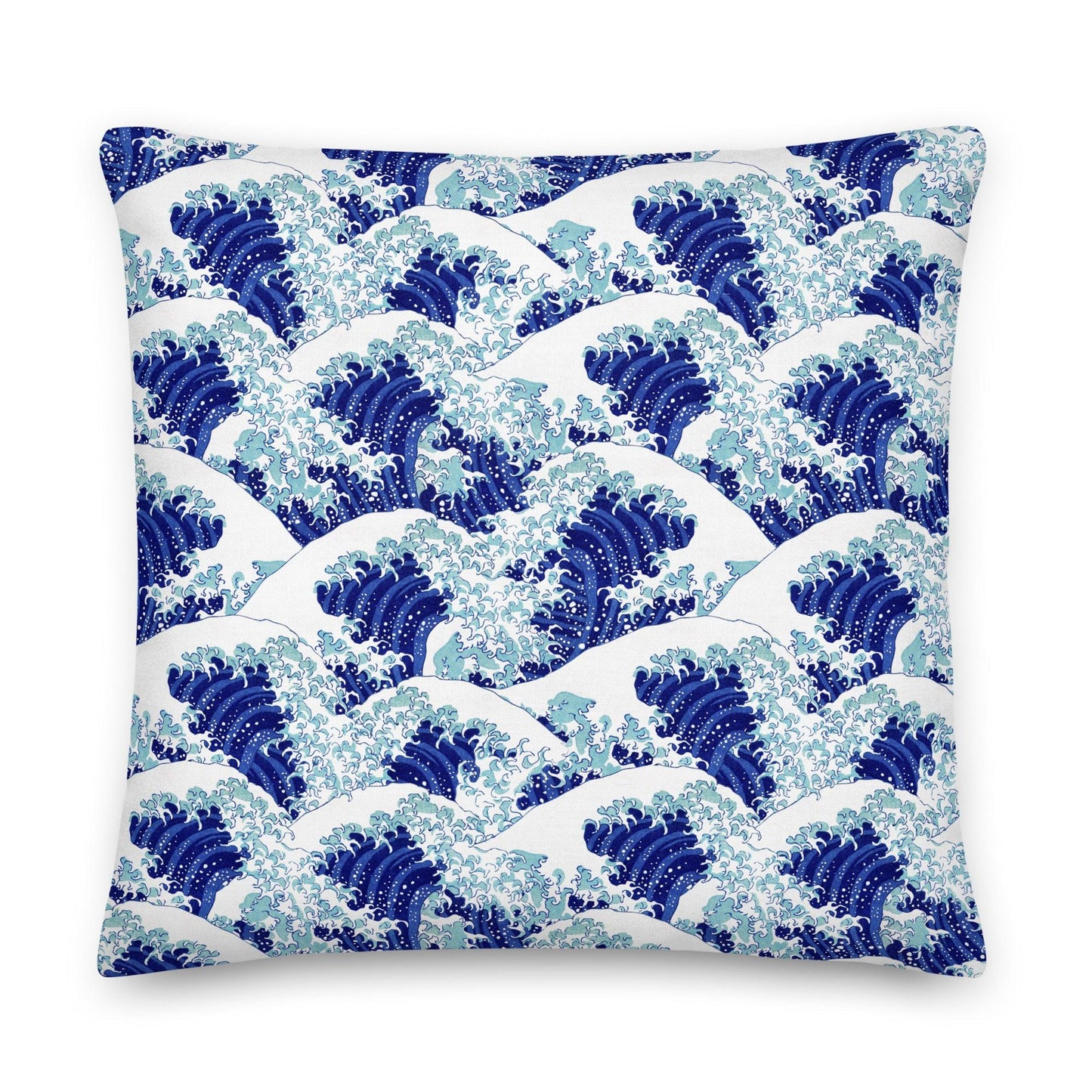 Premium Pillow-Blue Waves - Elementologie