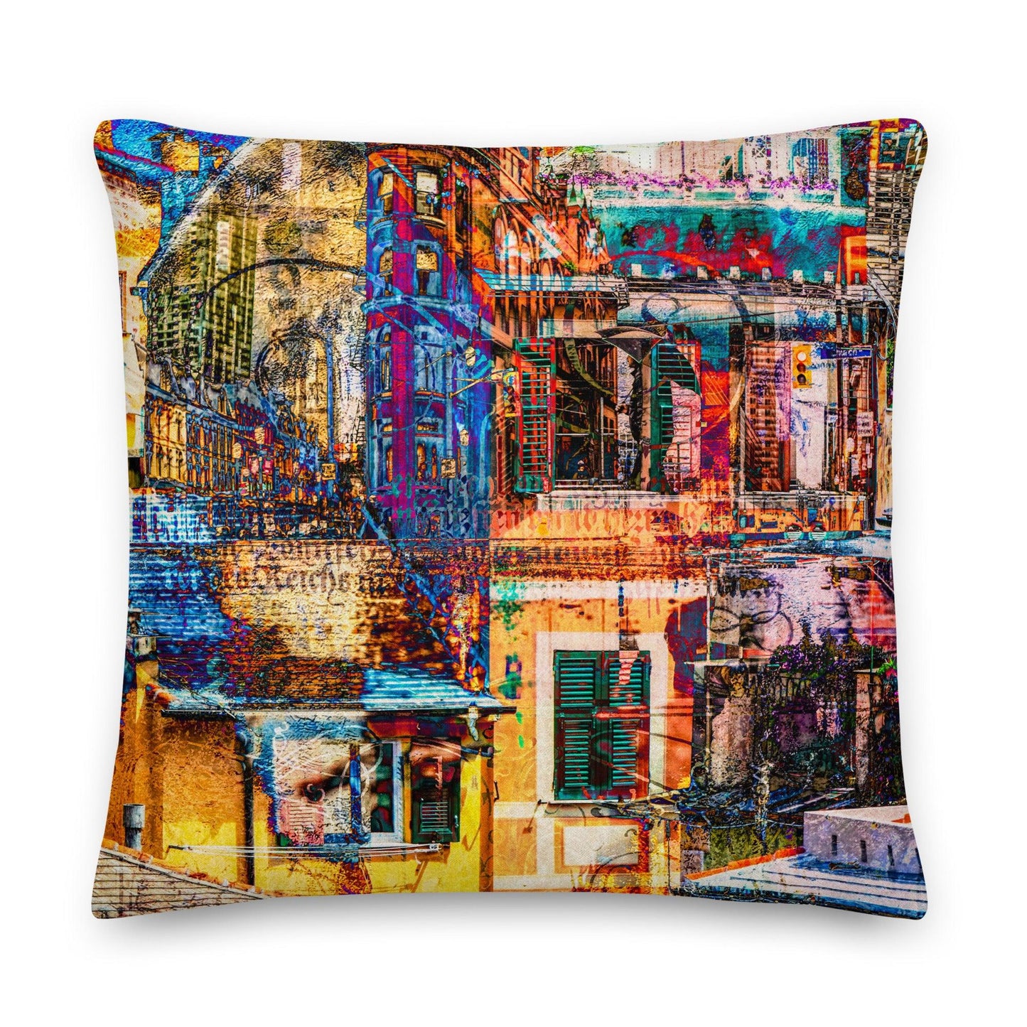 Premium Pillow-Sunday Afternoon by Edward Martin - Elementologie