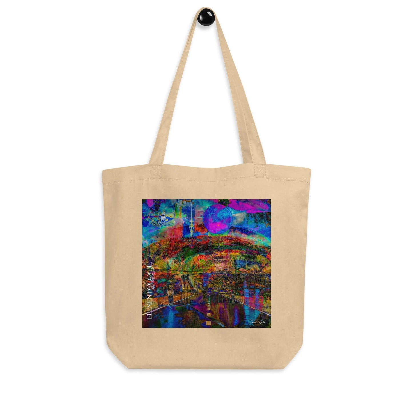 Eco Tote Bag-Abstract Mo.182 - Elementologie