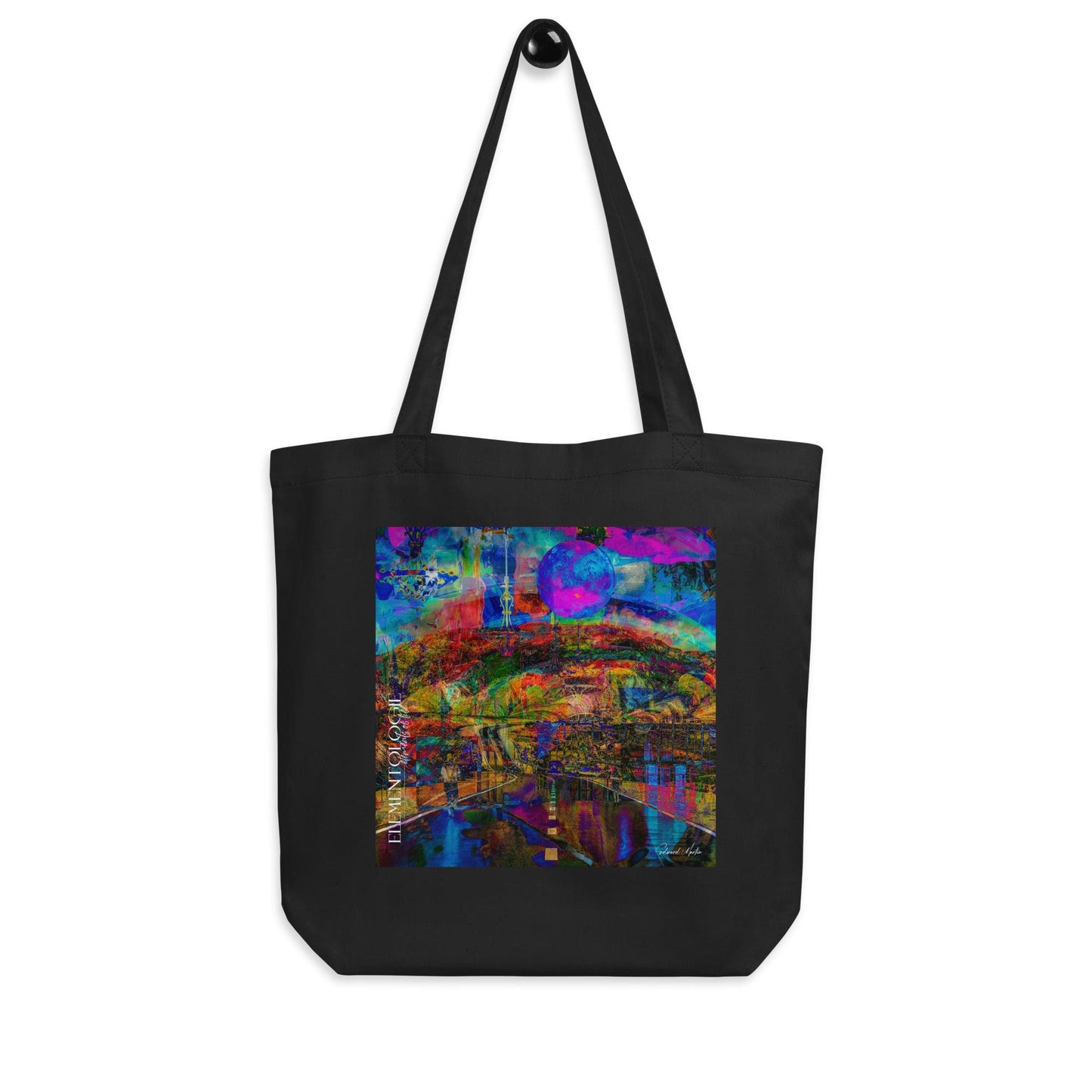 Eco Tote Bag-Abstract Mo.182 - Elementologie