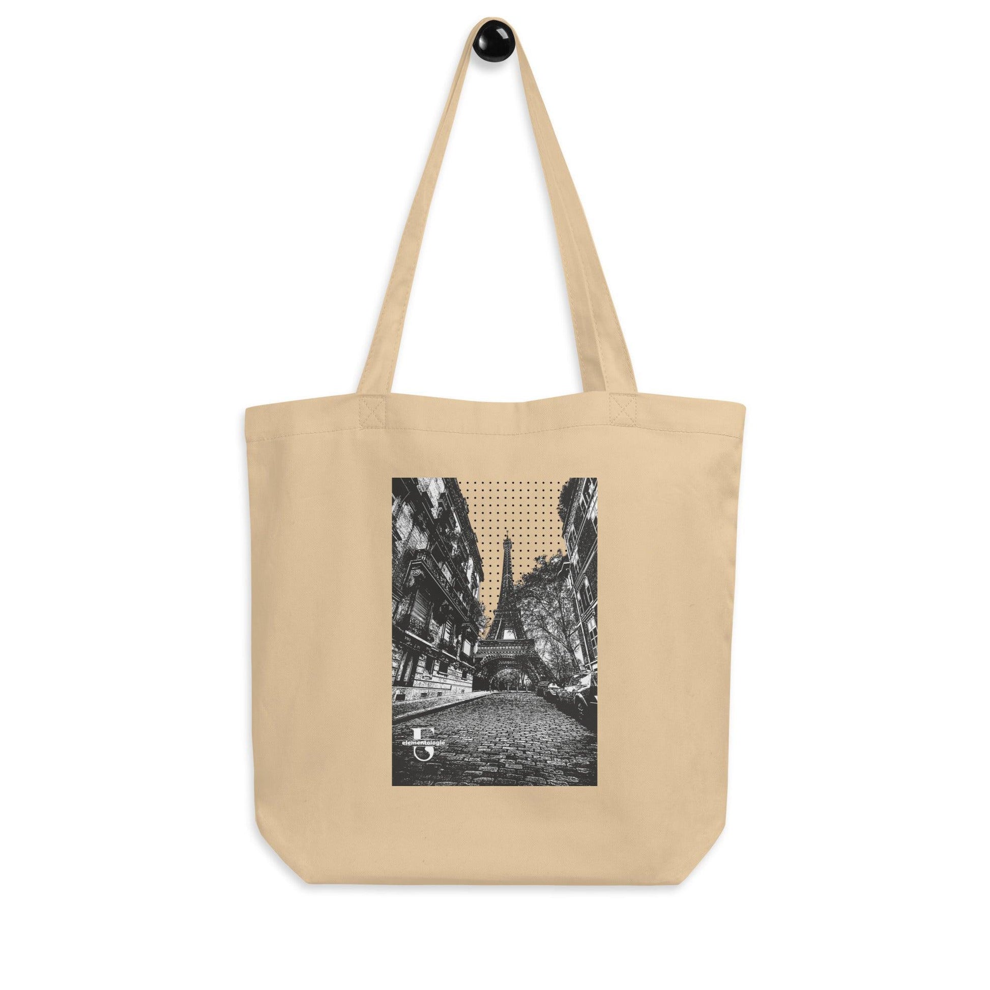 Eco Tote Bag-Eiffel Tower - Elementologie