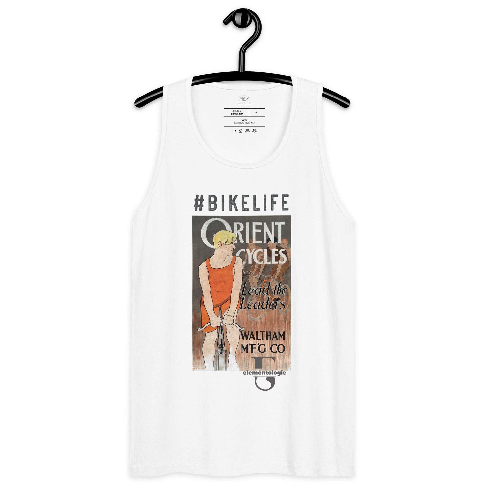 Men’s Premium Tank Top-Bike Life - Elementologie