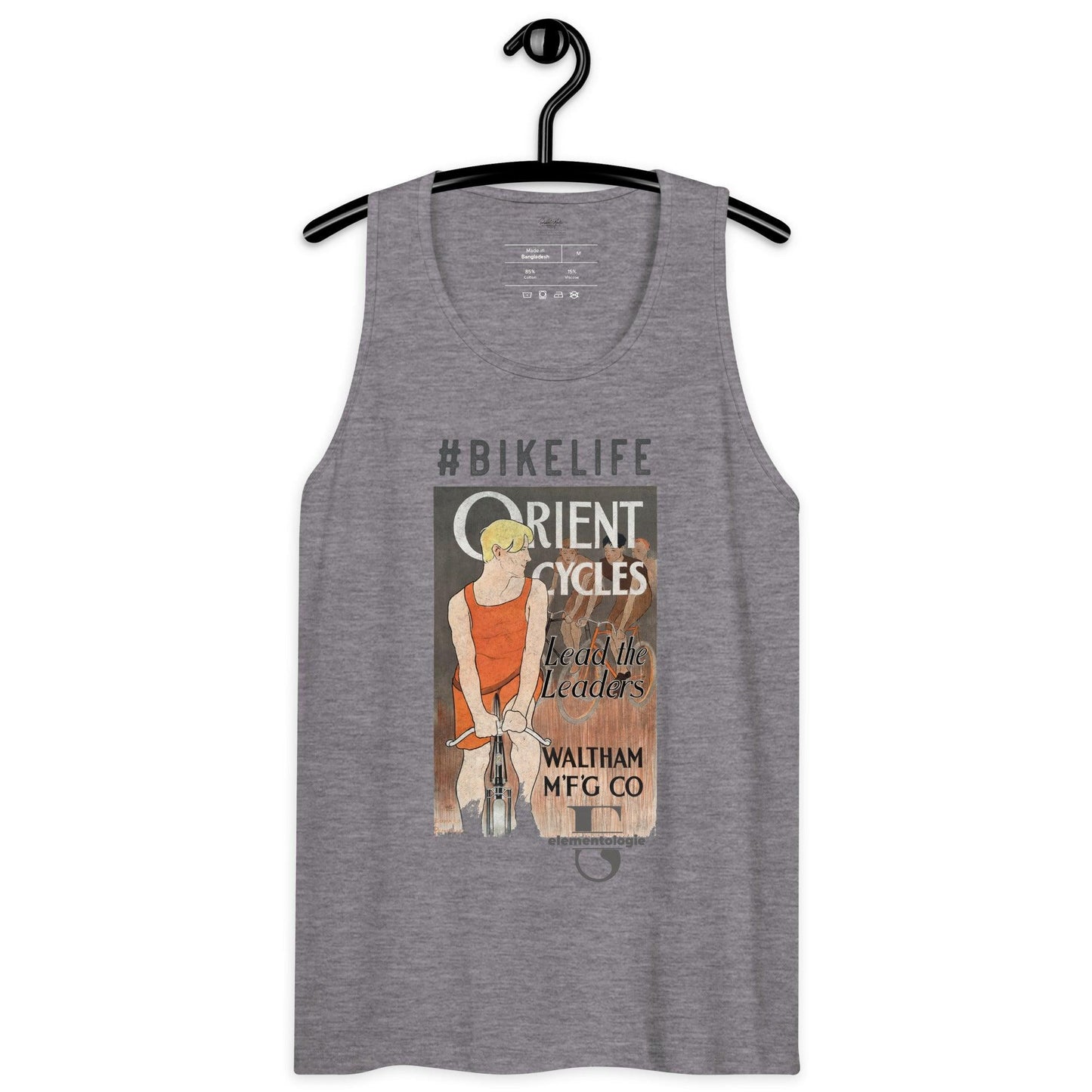 Men’s Premium Tank Top-Bike Life - Elementologie