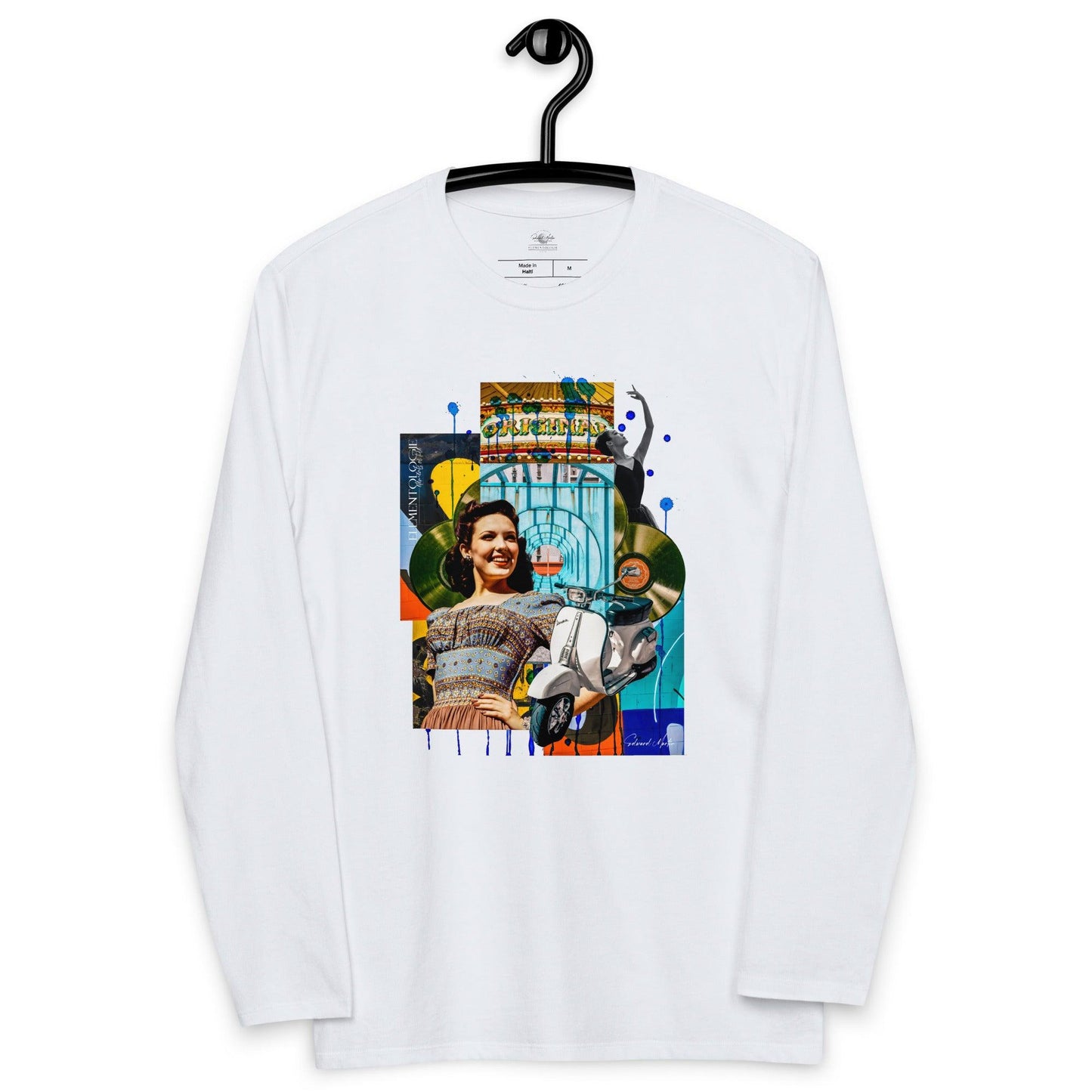 Unisex Fashion Long Sleeve Shirt-Follow Your Dreams - Elementologie