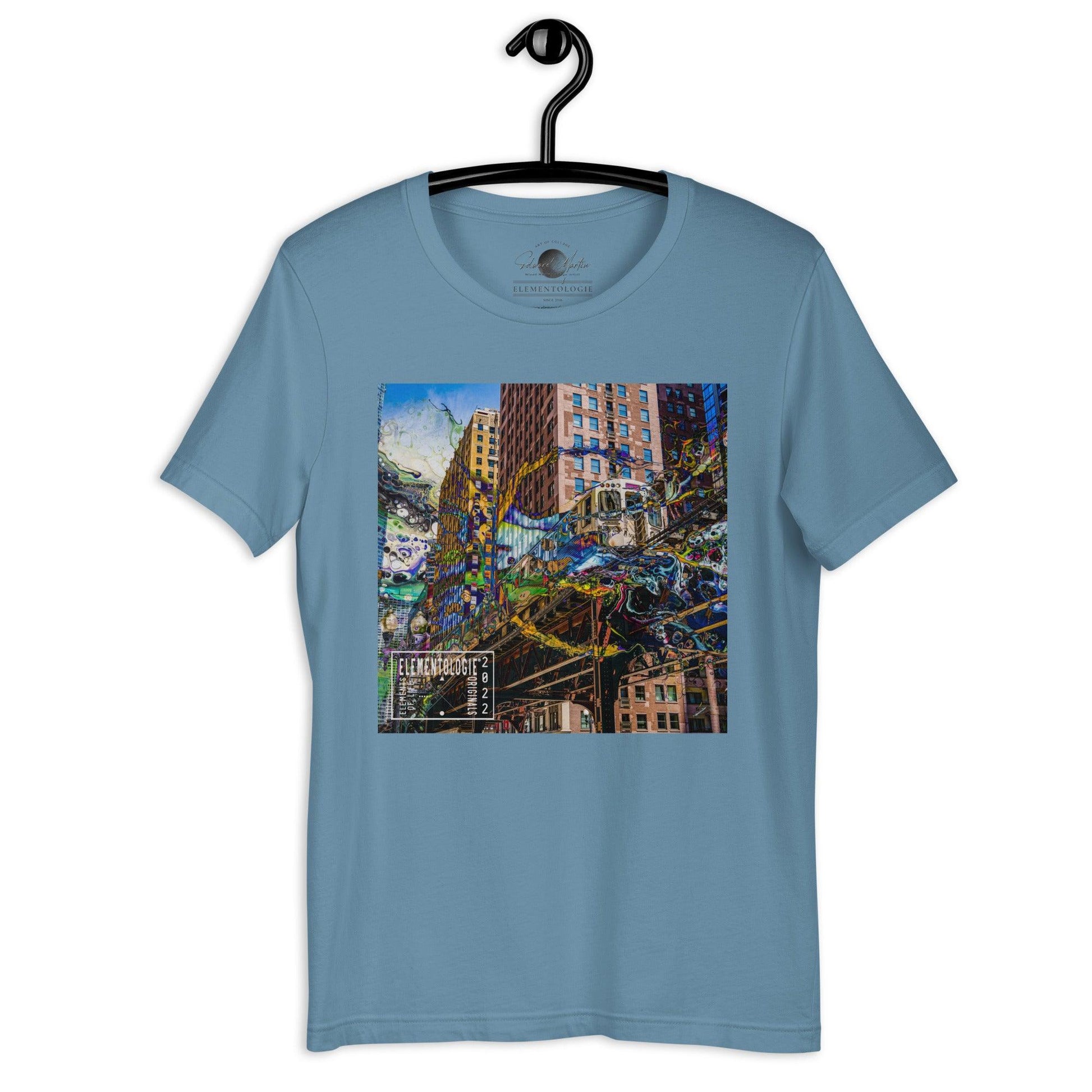 Unisex T-Shirt-100% Cotton-Abstract No.47 - Elementologie