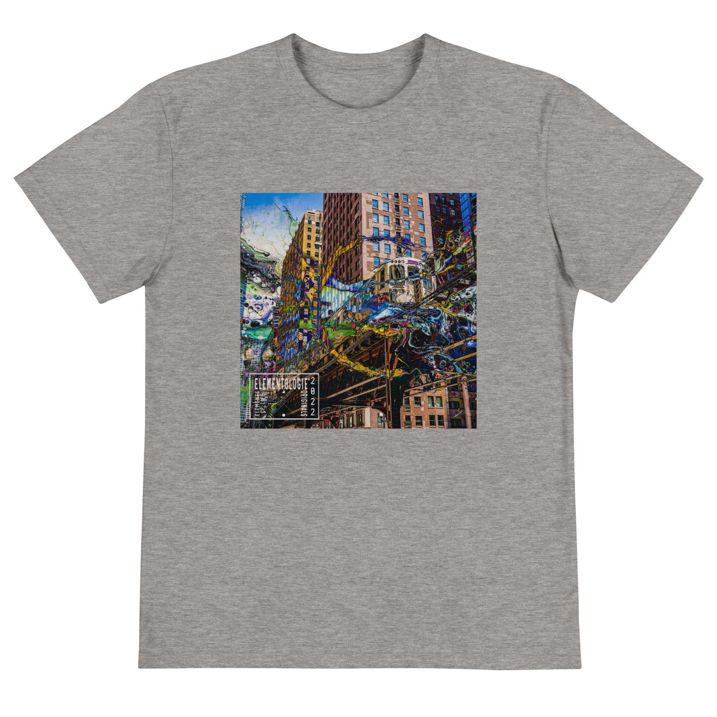 Sustainable T-Shirt-eco-Abstract No.47 - Elementologie