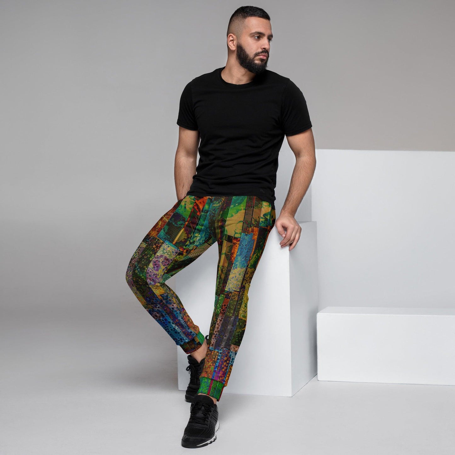 Men's Joggers-Abstract No.72 - Elementologie