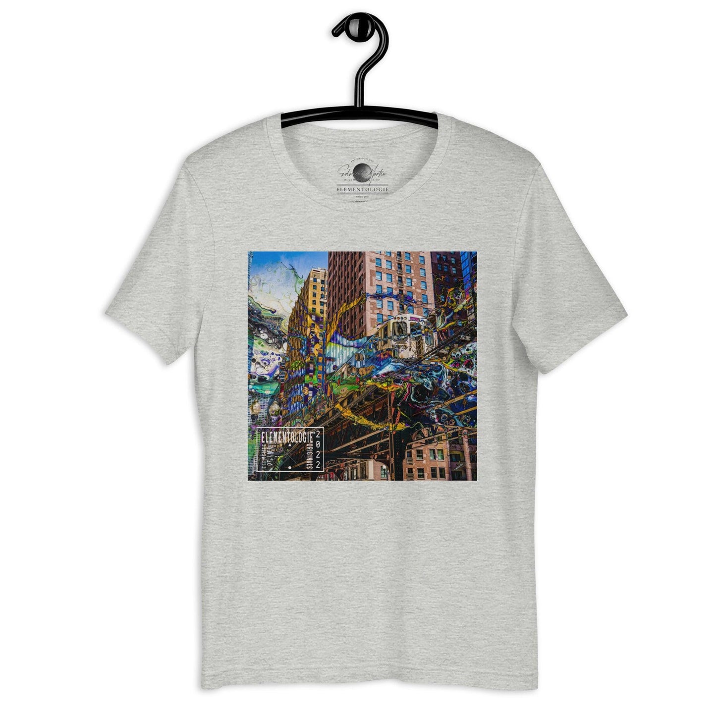 Unisex T-Shirt-100% Cotton-Abstract No.47 - Elementologie