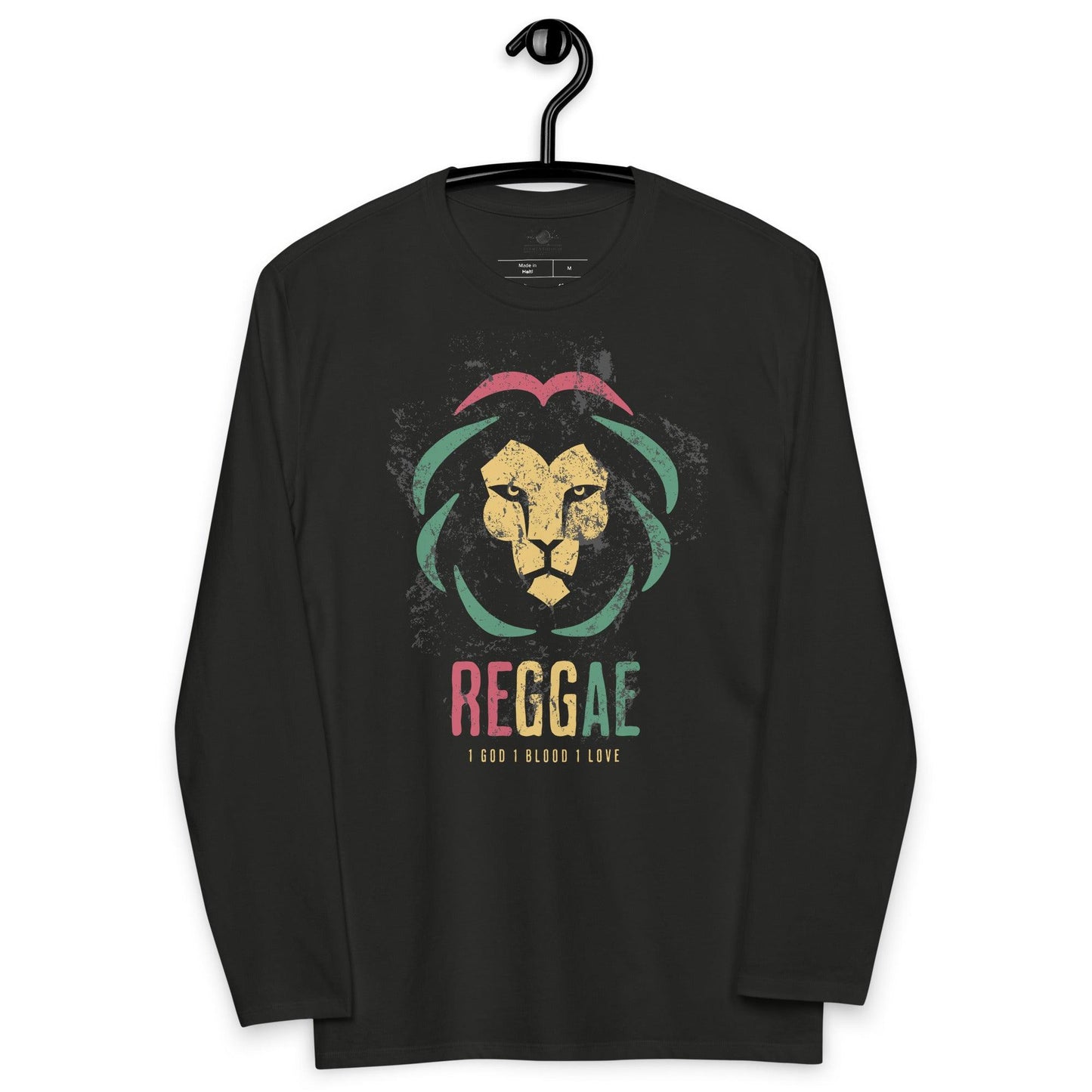 Unisex Fashion Long Sleeve Shirt-Reggae - Elementologie