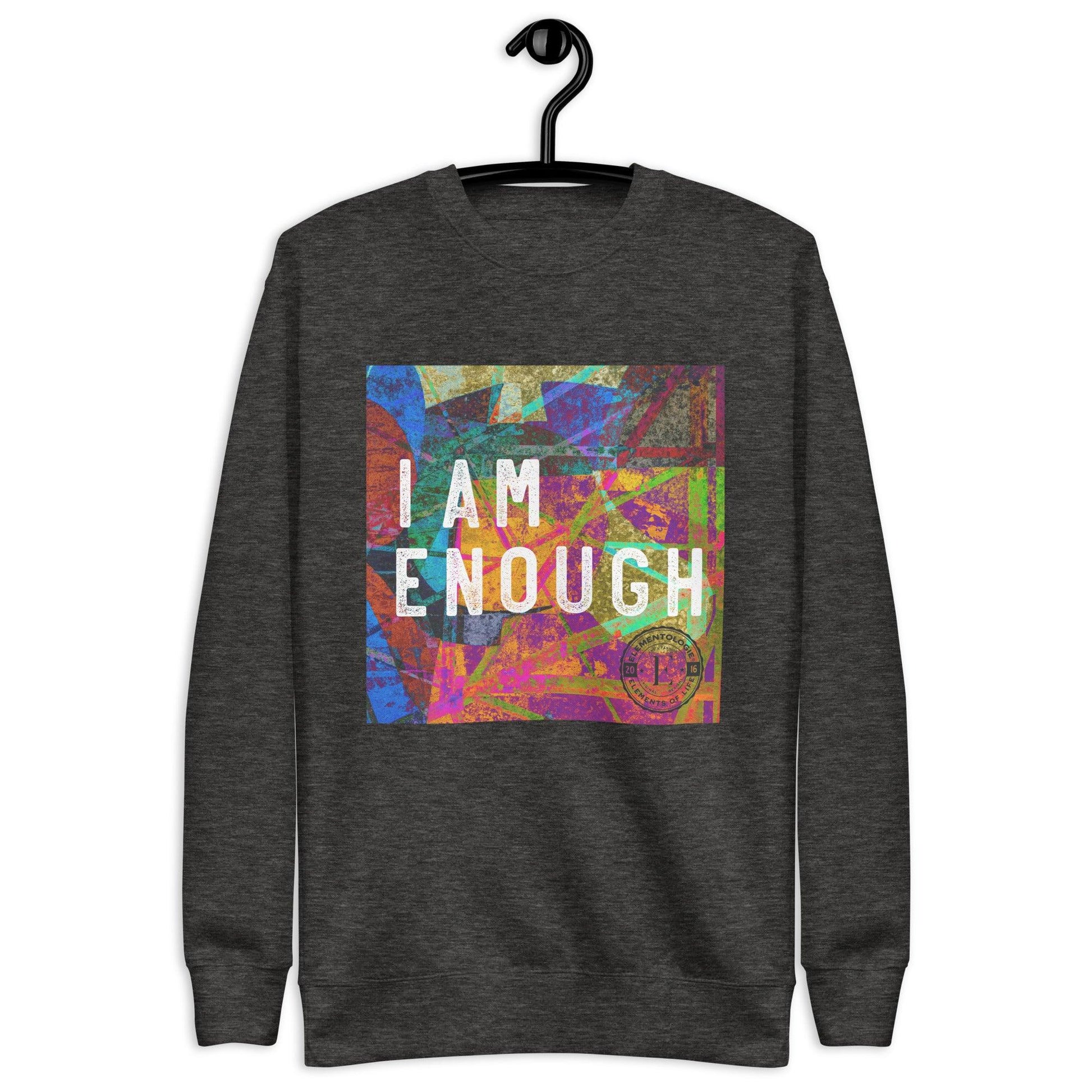 Unisex Premium Sweatshirt-I Am Enough - Elementologie