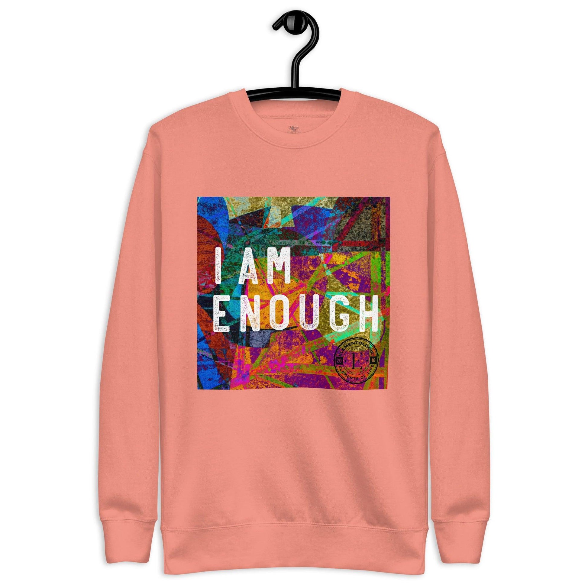 Unisex Premium Sweatshirt-I Am Enough - Elementologie