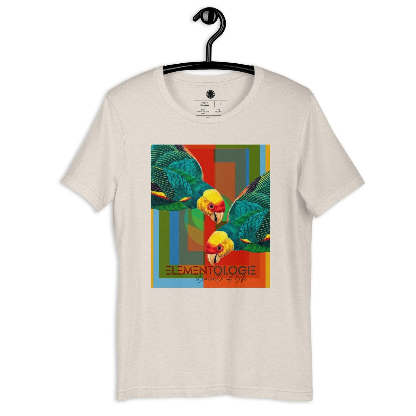 Unisex T-Shirt-Parakeets - Elementologie