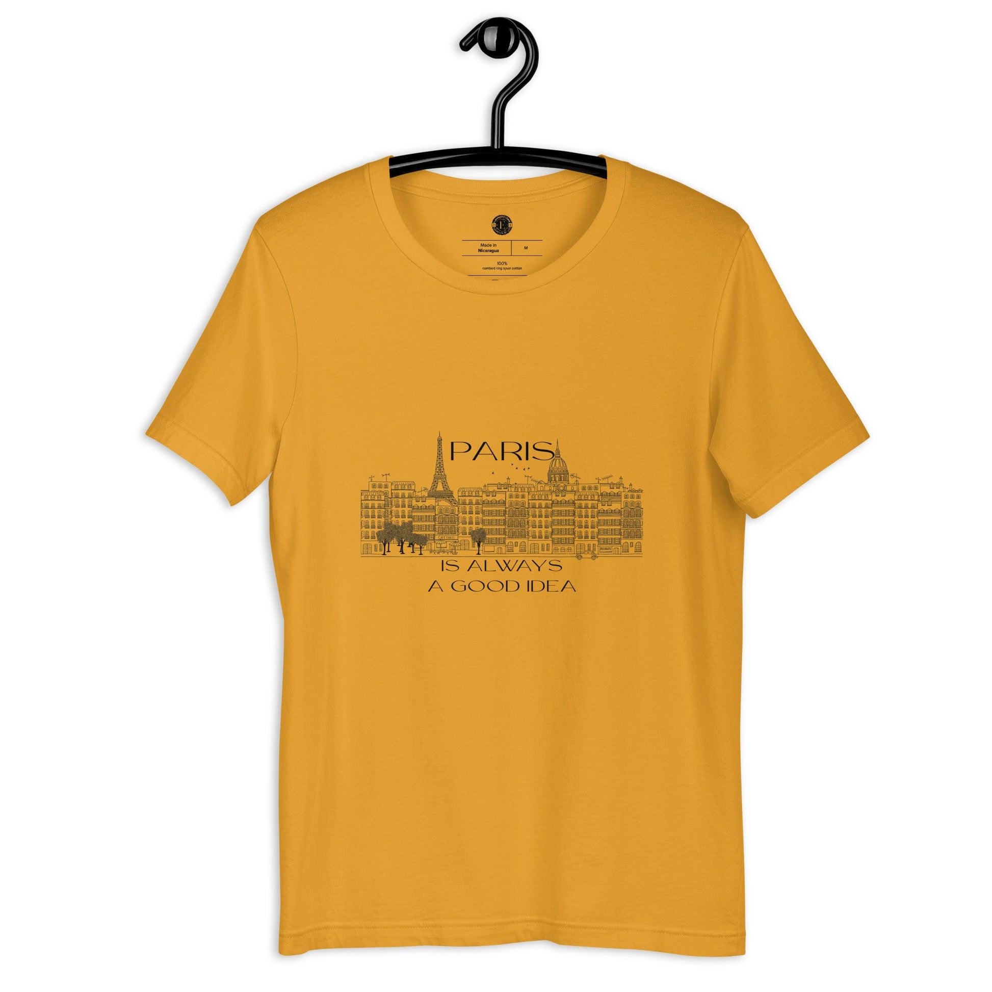 Unisex T-Shirt-Paris ia Always a Good Idea - Elementologie