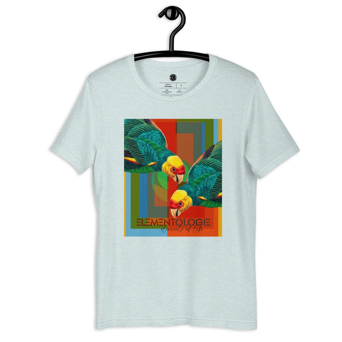 Unisex T-Shirt-Parakeets - Elementologie