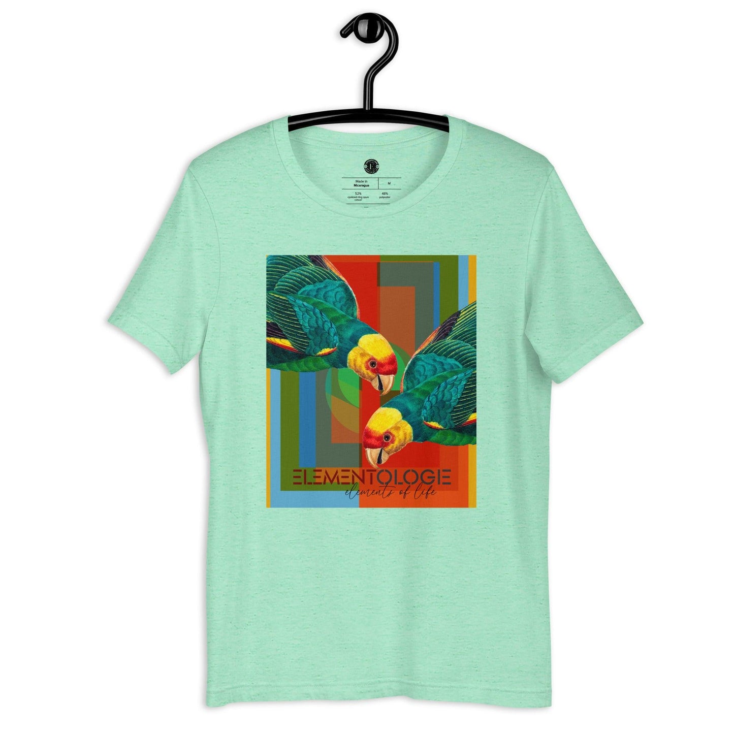 Unisex T-Shirt-Parakeets - Elementologie