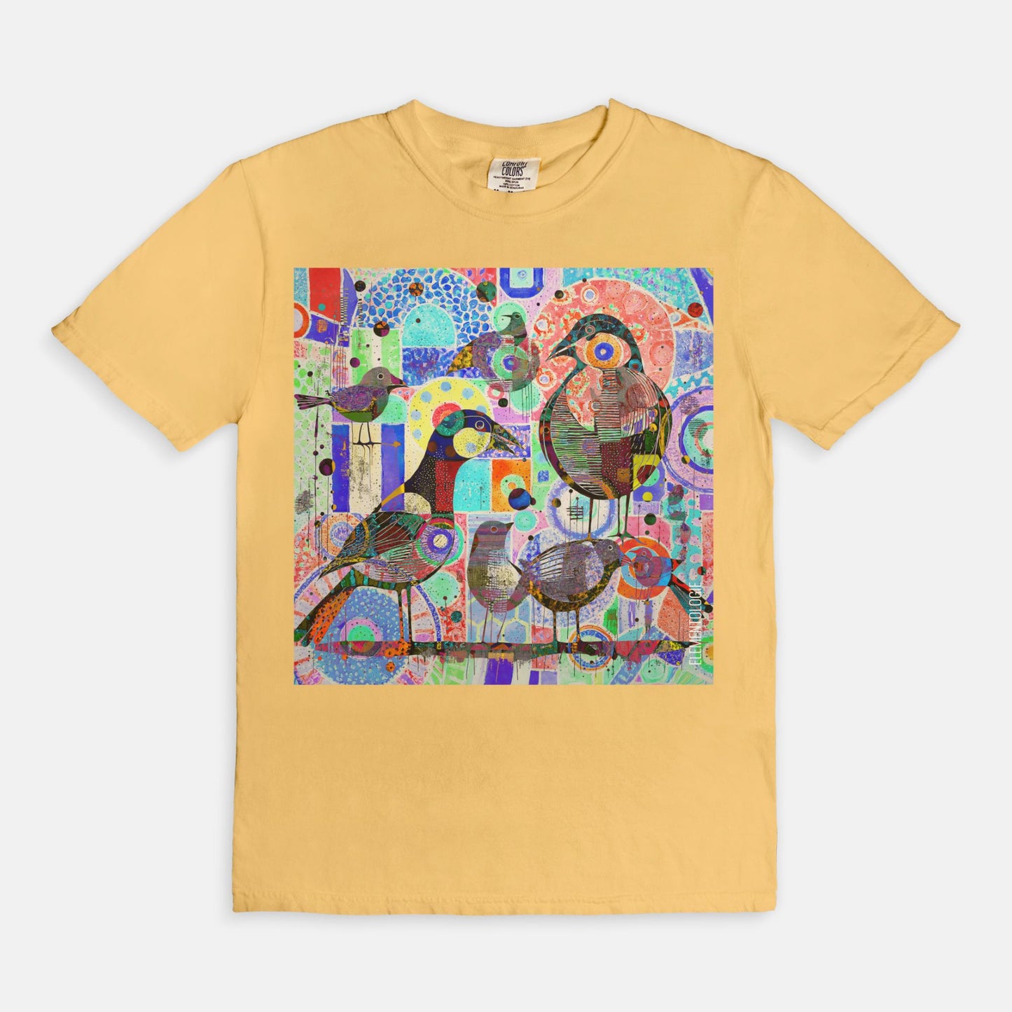 Unisex Tee-Bird Collage